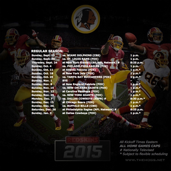 2015_Redskins_Schedule