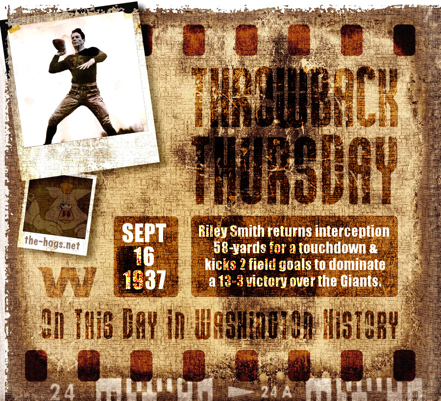 Throwback Thursday September 16th
