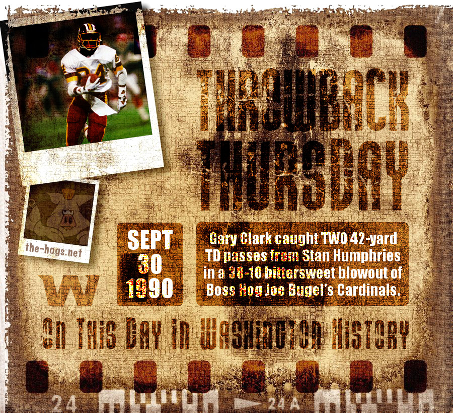 Throwback Thursday September 30th