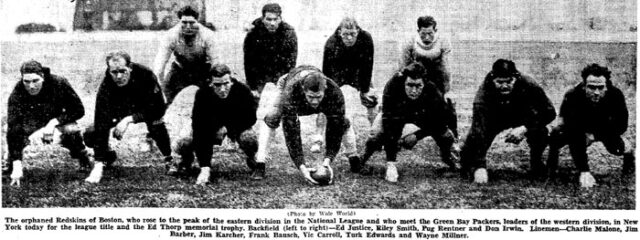 1936 Boston Redskins
