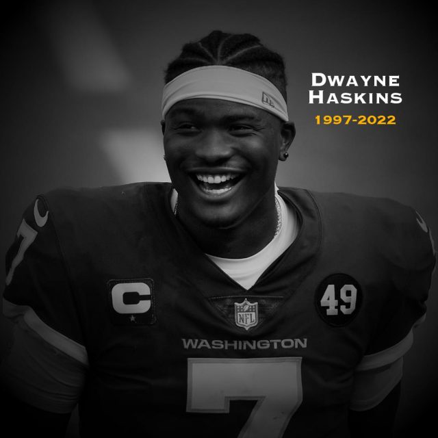 RIP Dwayne Haskins