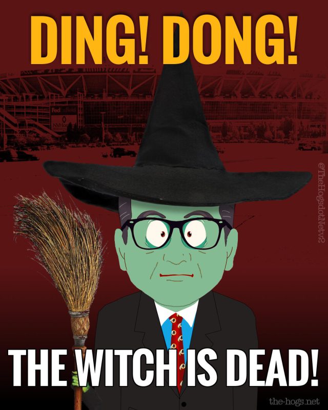 Ding Dong the witch is dead