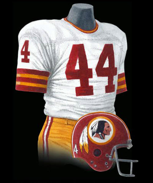 Washington Redskins Uniforms through the Years, News, Scores, Highlights,  Stats, and Rumors