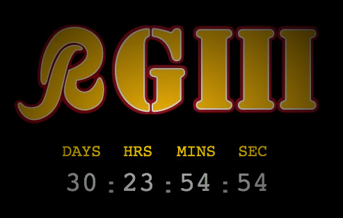 robert griffin III splash
