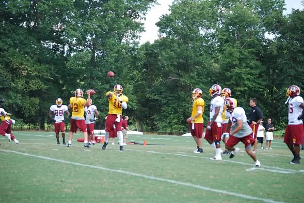 RGIII throws
