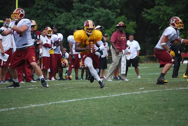 RGIII on the run