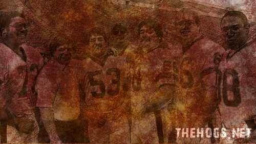 The Hogs Paintintg On Canvas